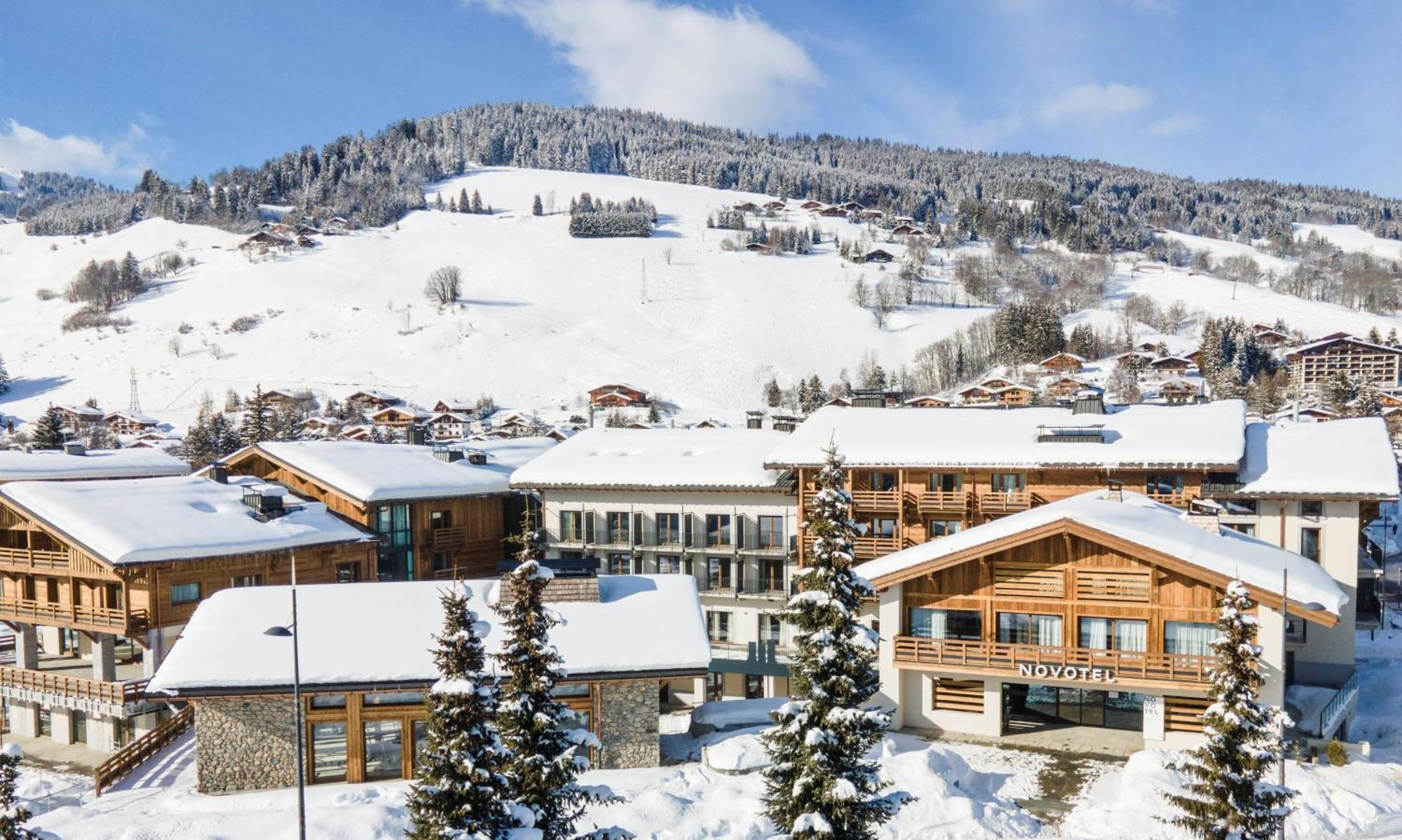 Novotel Megève Mont-Blanc Buitenkant foto